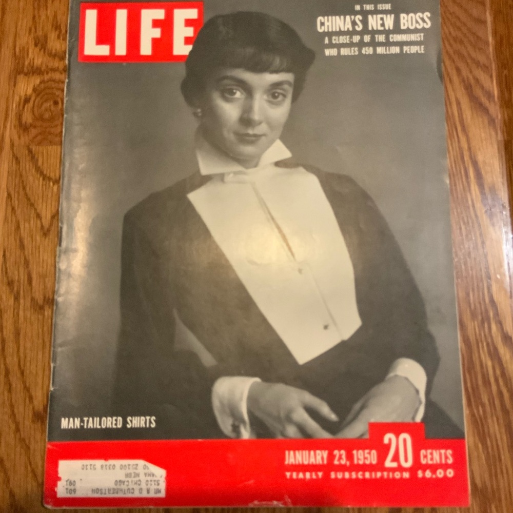 Vintage LIFE Magazine Dated January 1950 China s New Boss Who Rules